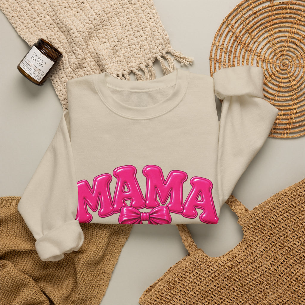 Millie and Co. Floral Logo Sweatshirt — Women's Vintage-Inspired Crewneck